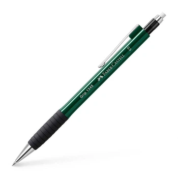 Олівець мех. 0,5мм Faber-Castell, GRIP, 134563 green /134563/