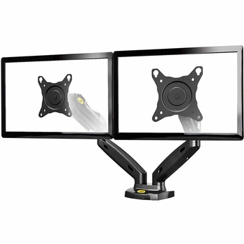 Кронштейн для монитора NB F160 17-30", настольное крепление для двух мониторов
