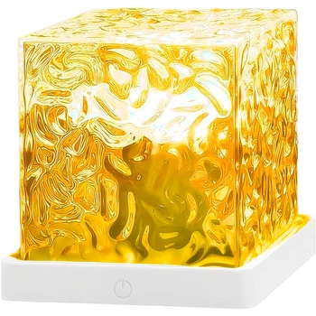 Ночник проектор Світанок кришталевий куб MLT Cube Lamp