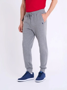 Спортивні штани чоловічі U.S. Polo Assn 11A920-8J00A(Campus Heather Gray) L Сірі (786662145487)