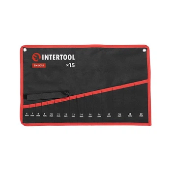 Чехол для гаечных ключей 15 карманов INTERTOOL BX-9015
