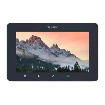 Видеодомофон с датчиком движения Slinex SM-07MHD dark grey