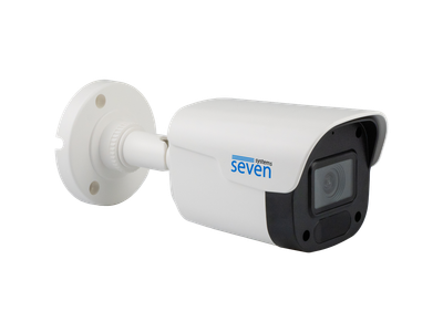 Уличная IP камера с микрофоном SEVEN IP-7222PA Lite white, 2Мп