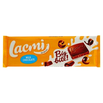 Упаковка шоколаду Roshen Lacmi молочний Big bite 200 г х 12 шт