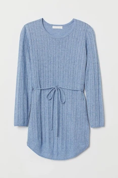 Туніка для вагітних синій L H&M (0660741)