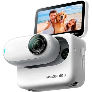 Екшн-камера Insta360 GO 3 64GB White — мініатюрна 2.7K камера для професійної POV-зйомки