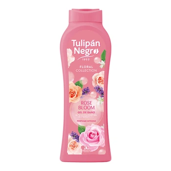 Гель для душу парфумований Floral Квітка Троянди Tulipan Negro 650 мл 8410751094524
