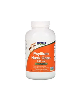 Псиллиум (подорожник) 500 мг Now Foods 500 кап 20203372