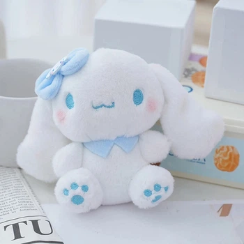 М'яка іграшка брелок Сіннаморол за мотивами аніме Май Мелоді My Melody.13х9см