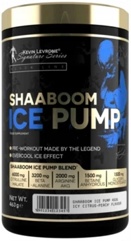 Suplement diety Kevin Levrone Shaaboom Ice Pump Cytrynowo-brzoskwiniowy 463 g (5903719234498)