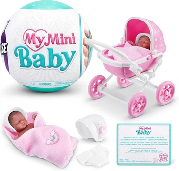 Куля сюрприз з немовлям Zuru My Mini Baby Surprise Series 1 реалістичний міні-пупс