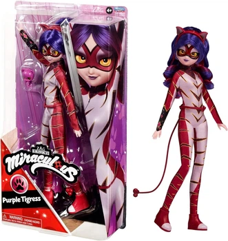 Кукла Playmates Toys Miraculous Ladybug Purple Tigress Леді Баг Тигриця
