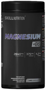 Дієтична добавка Skillnutrition Магній + Вітамін B6 180 капсул (5904139924938)