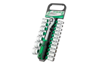 Набір інструменту Intertool 19 од. x 1/2" SemiPro (ET-6019)
