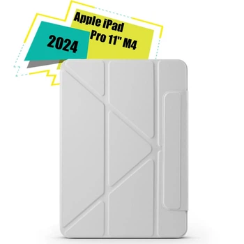 Чехол для планшета BeCover Ultra Slim Origami Magnetic Apple iPad Pro 11" M4 2024 Gray
