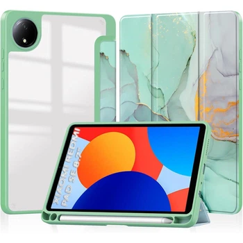 Чохол для планшета BeCover Soft Edge TPU Xiaomi Redmi Pad SE 8.7" Green Marble