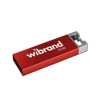 USB флеш накопитель Wibrand 32GB Chameleon Red USB 2.0