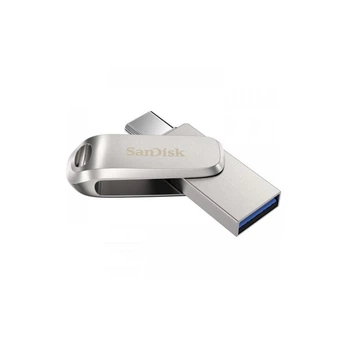 USB флеш накопичувач SanDisk 256GB Ultra Dual Drive Luxe USB 3.1 + Type-C