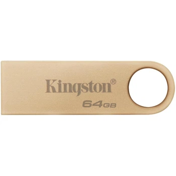 USB флеш накопичувач Kingston 64GB DataTraveler SE9 G3 Gold USB 3.2