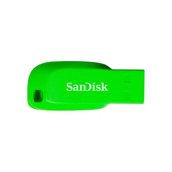 USB флеш накопитель SanDisk 32GB Cruzer Blade Green USB 2.0