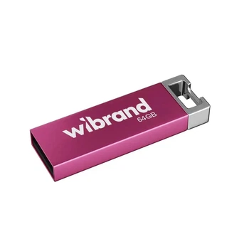 USB флеш накопитель Wibrand 64GB Chameleon Pink USB 2.0