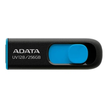 USB флеш накопитель ADATA 256GB UV128 Black/Blue USB 3.2