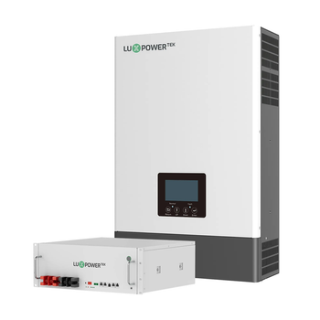Комплект резервного питания LuxPower SNA6000 Wide PV (6 кВт, 1 фаза) + Аккумуляторна батарея LuxPower Li-5 (5,12 кВт·ч / 51,2 В)