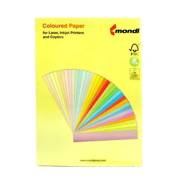 Папір кольоровий MAESTRO Color A4 80 г/м2 500 аркушів сонячно-жовтий SY40 INTENSIV