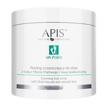 Peeling do stóp Apis Api-Podo z solą z Morza Martwego i lawą wulkaniczną 700 g (5901810004538)