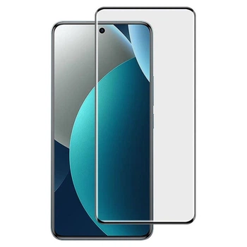 Защитное стекло LUX EDGE для Xiaomi Redmi Note 15 5G полная проклейка с закругленными краями черный