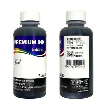 Водорозчинне чорнило InkTec, серія: E0017, для принтерів EPSON (Dye – BLACK – 100мл)