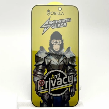 Защитное стекло антишпион Gorilla для Apple iPhone 17 PRO приватное глянец anti spy glass full glue privacy 5D 6.3
