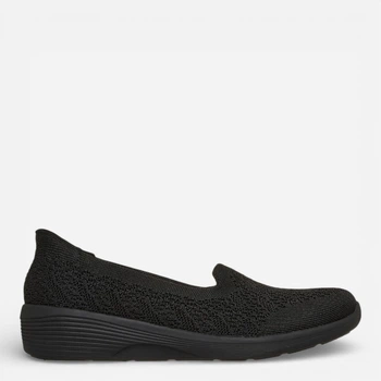 Женские слипоны Skechers 159375 BBK 41 (11US) 28 см Черные (199252719577)