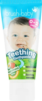 Зубна паста для немовлят Brush-Baby Teething Baby від 0 до 2 років 50 мл (5060178100679)