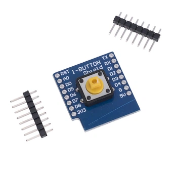 Шилд WeMos для ESP8266 D1 Mini кнопка - 256805