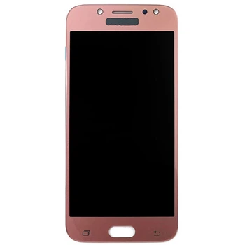 Дисплей (екран) Samsung J530 Galaxy J5, З сенсорним склом, Без рамки, OLED, Рожевий - 633354