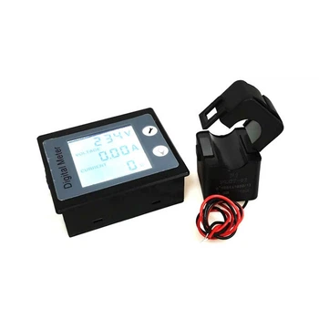 Измерительная панель PZEM-011 с ТТ (Peacefair) 80-260VAC, 100A - 334807