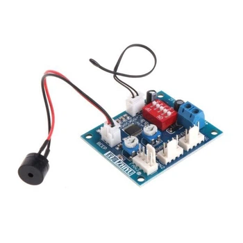 Трехканальный регулятор оборотов DC12V с датчиком температуры - 414594