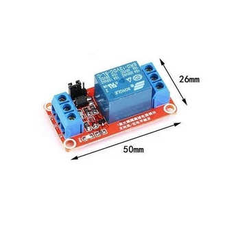 Релейный модуль Arduino 1-Channel 12V Relay Module High/Low Level Trigger - 675204