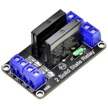 Модуль твердотельного реле 5V для Arduino 2 канала - 428978