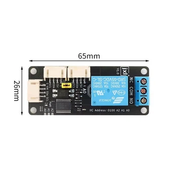 Релейный модуль Arduino XL9535-K1V5/1 Channel Relay Module - 675423
