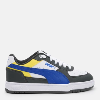Подростковые кеды для мальчика Puma Caven III Block Jr 40688902 38 (5UK) Shadow Gray-Royal Sapphire-Puma White (4069161559020)