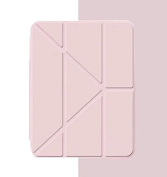 Чохол iPad 7/8/9 2019-2021 10.2"/Pro 10.5"/Air 3 10.5" Acrylic Color Frame Transformer Pen Slot light pink