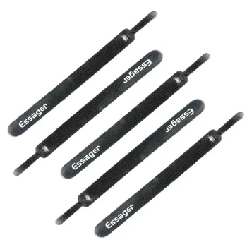 Кабельний органайзер ESSAGER Cord Management Holder Clip 10 шт Black (EXD-KBB01)