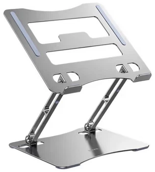 Підставка для ноутбука RTAKO RS-CP75A Dual-Layer Carbon Steel Laptop Stand Silver (6930539527331)