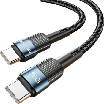 Кабель ESSAGER Star USB-C to USB-C PD 100W 5A 1m Blue (EXCTT1-XC03)
