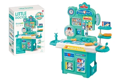 Врачебный набор 922-217 со столиком, в коробке р.33x9x44,5 см YG Toys