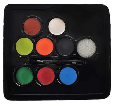 Детский набор аквагрима Face Paint For Kids 8 цветов боди-арт для вечеринок, карнавалов и фотосессий