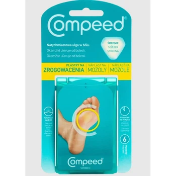 Compeed (Компід) пластирі від натоптишів, 6 шт — ефективний захист та комфорт для стоп