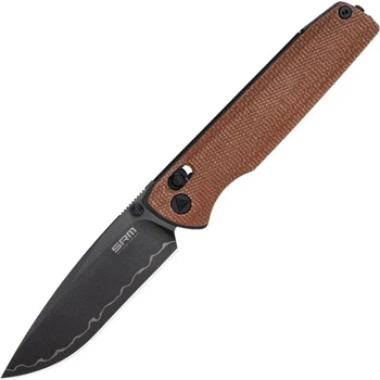 Нож SRM Terrier 258L-GW2 Коричневый (1047-258L-GW2)